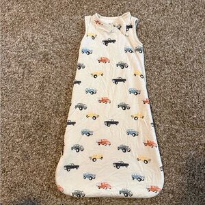 Kyte BABY Cream Sleep Sack with Car Print